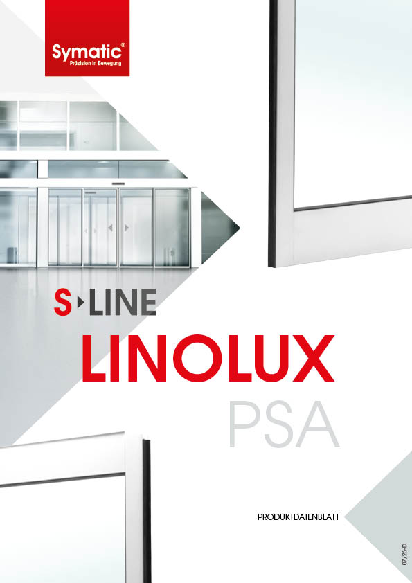 Titelseite vom Produktdatenblatt Symatic S-Line Linolux