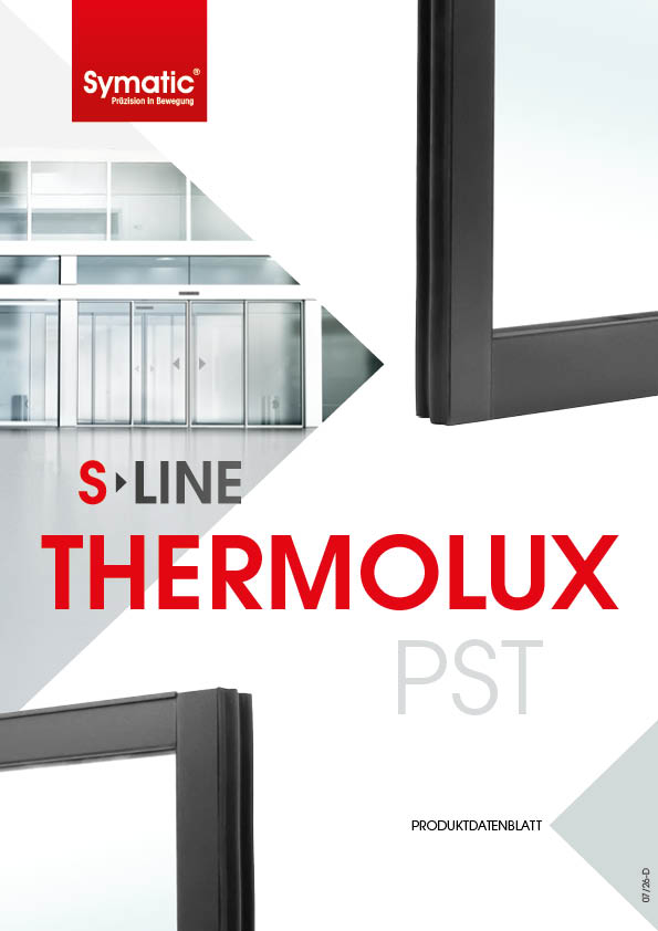 Titelseite vom Produktdatenblatt Symatic S-Line Thermolux
