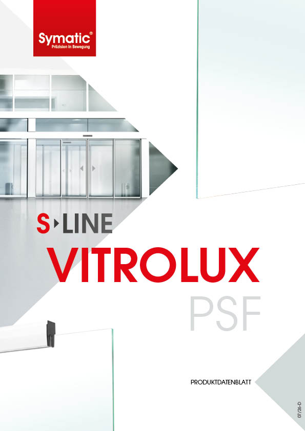 Titelseite vom Produktdatenblatt Symatic S-Line Vitrolux
